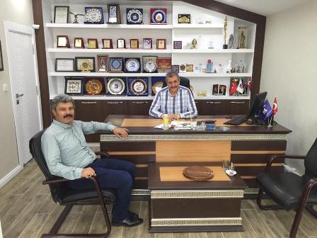 Çelil Çalış’da Turan’a ziyaret