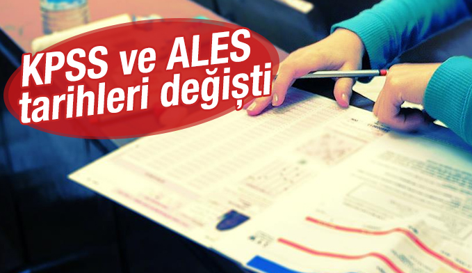 KPSS tarihleri değişti