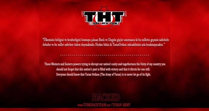 Türk Hack Team ABD ağırlıklı bin 781 siteyi hackledi