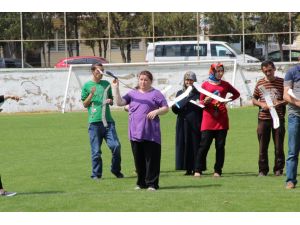 TRSM hastaları maket uçak uçurdu