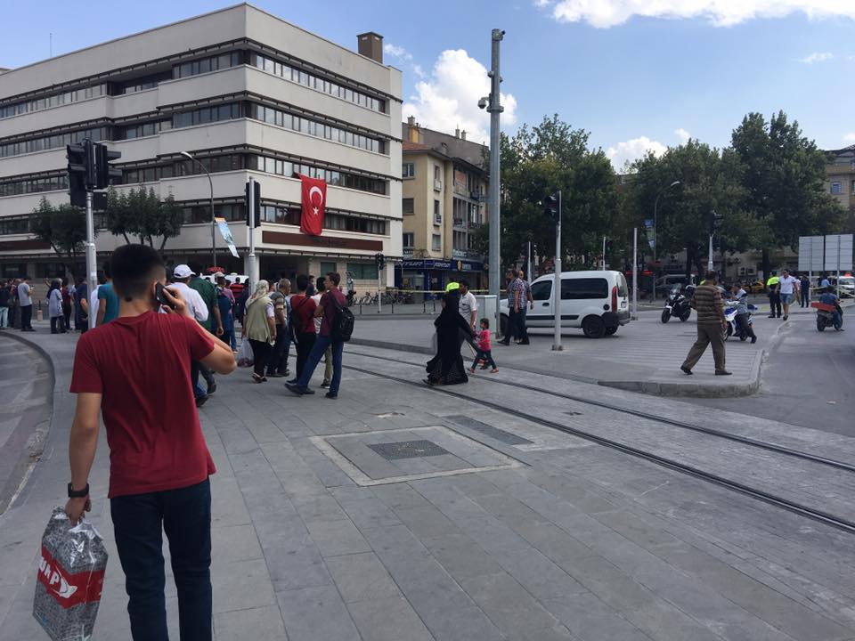 Son Dakika! Konya'da bomba paniği