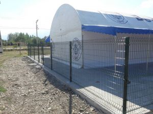 Beyşehir'de düğün salonu yapım çalışmaları