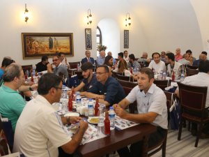 Altepe, Konyalı gazetecileri ağırladı