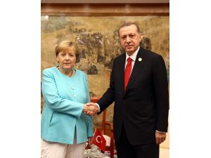 Erdoğan-Merkel görüşmesi