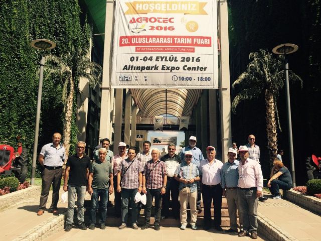 Seydişehir Muhtarları Agrotec 2016 Tarım Fuarında