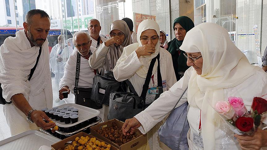 Şehit yakınları kutsal topraklara ulaştı