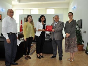 Türk Kızılayı’ndan Rektör Şeker’e ziyaret