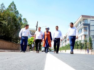 Başkan Toru, yol çalışmalarını inceledi