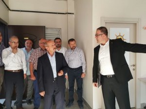 Ahmet Sorgun’dan Meram İlçe Teşkilatına ziyaret