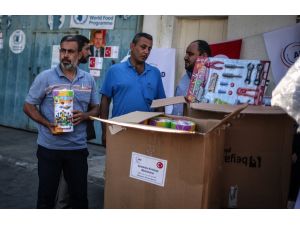 Türkiye'den Gazze'ye gönderilen insani yardım
