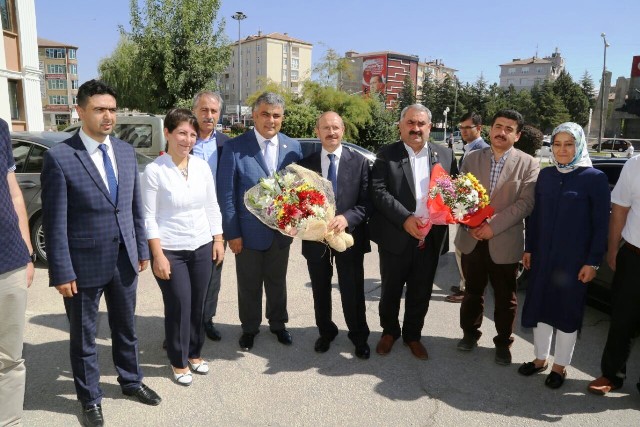 Sorgun'dan Başkan Özgüven'e ziyaret