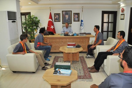 Başarılı okçulardan Akkaya’ya ziyaret