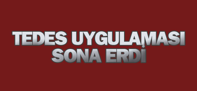 Elektronik radar uygulaması sona erdi