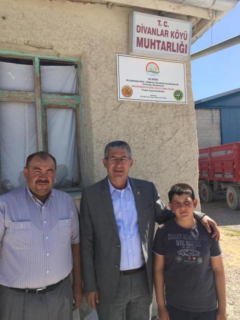 Babaoğlu'ndan şehidin baba evine ziyaret