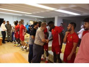 Yeni Malatyaspor'da bayramlaşma