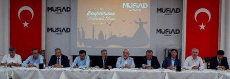 MÜSİAD Konya Şubesi bayramlaşma programı iş dünyasını buluşturdu