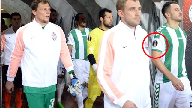 Konyaspor, UEFA Avrupa Ligi Logosunu Formaya Ters Bastı