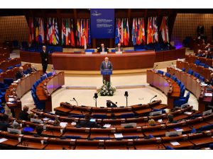 TBMM Başkanı Kahraman Strazburg'da