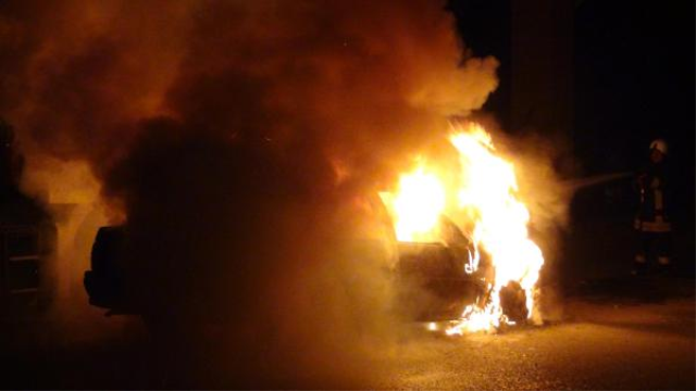 Konya'da 45 Dakika İçerisinde 5'i Kundaklama 7 Araç Yandı