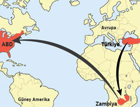 FETÖ'cüler ABD'ye kaçmak için Zambiya'yı kullanmış