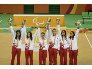 Türkiye, golbolda başarıya doymuyor