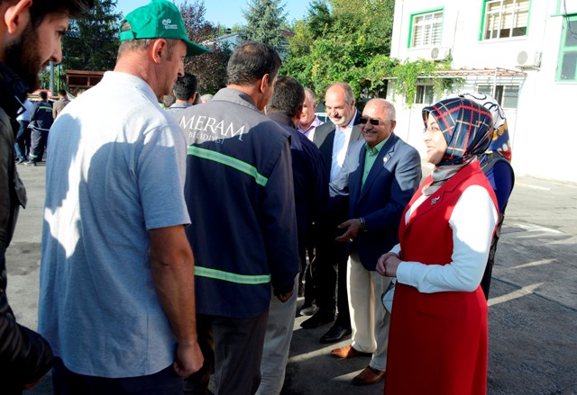 Meram Belediyesi bayramlaştı