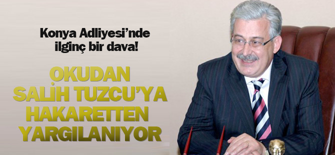Konya Adliyesi'nde ilginç bir dava!