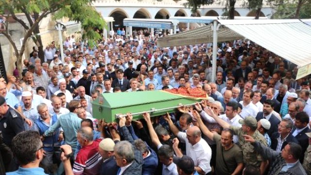 Kahramanmaraş Müftüsü Gevher son yolculuğuna uğurlandı