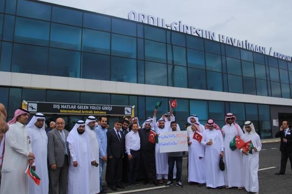 Ordu'ya Arap turistlerin ilgisi artıyor