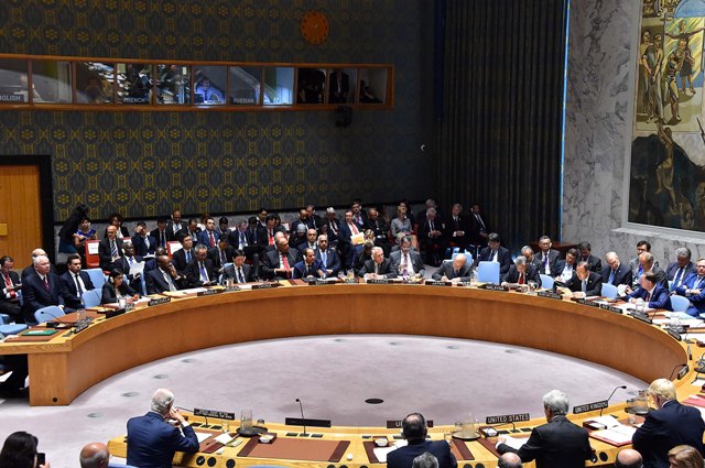 BM’de Suudiler, İsrail’i işaret etti.