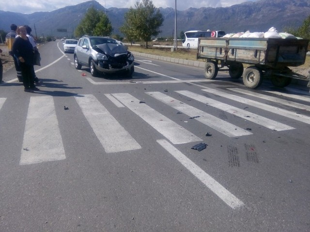 Seydişehir’de trafik kazası: 2 yaralı