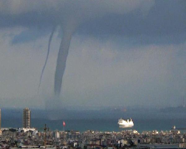 İskenderun Körfezi'nde hortum