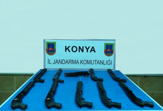 Seydişehir’de silah operasyonu