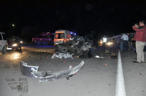 Konya'da trafik kazası: 2 ölü, 1 yaralı