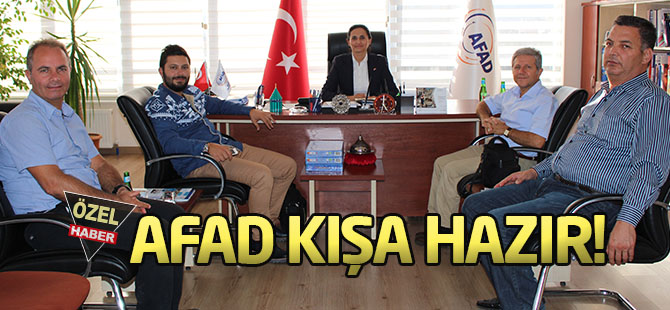 AFAD kışa hazır!