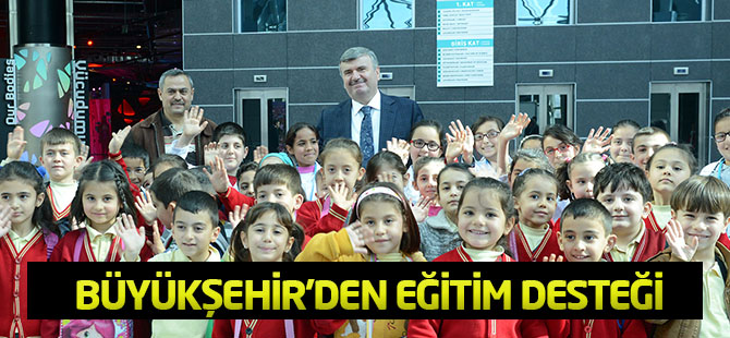 Büyükşehir’den 31 İlçeye Eğitim Desteği
