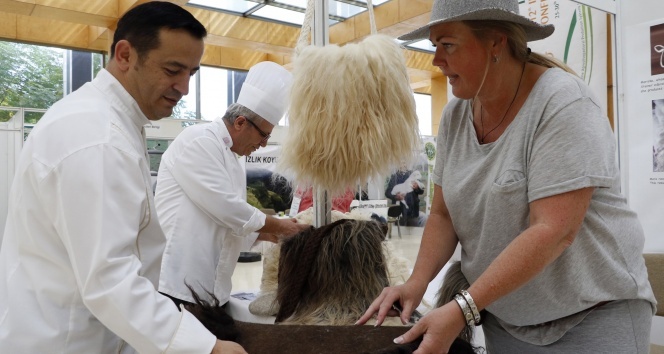 Rus kozmonotların uzay giysisi tiftikten yapılıyor