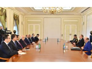 Milli Savunma Bakanı Işık ve Kültür ve Turizm Bakanı Avcı Azerbaycan'da