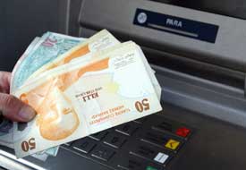 Halkapınar'a Ziraat ATM'si