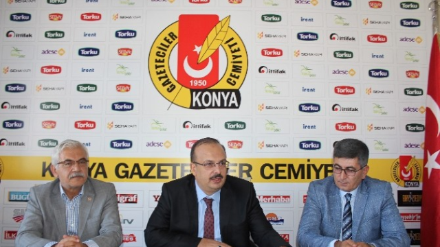 Vali Canbolat, Gazeteciler Cemiyeti'ni Ziyaret Etti