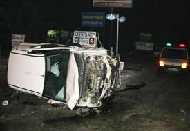 Konya'da trafik kazası: 2 yaralı