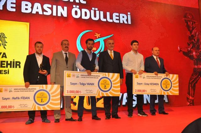 İtfaiye basın ödülü birincisi Kocaelili muhabir