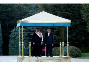 Suudi Arabistan Veliaht Prensi Muhammed bin Nayif Türkiye'de