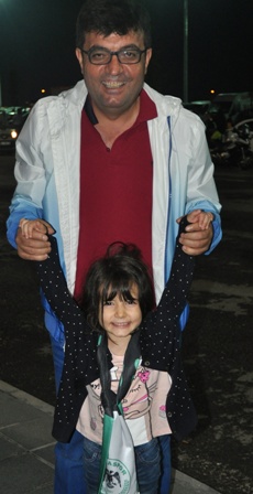 Baba Kız Konyaspor Maçında