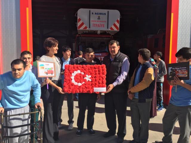 Öğrenciler İtfaiyeyi Gezdiler