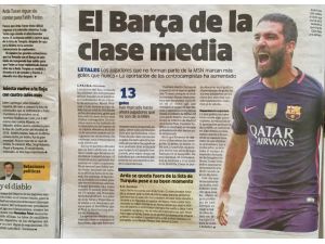 A Milli Takım'a çağrılmayan Arda, İspanyol basınında