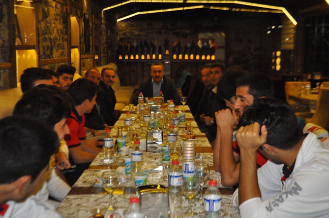 Tutal, voleybolcuları ağırladı