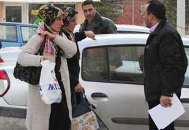 Hırsızlık şüphelisi kadınlar yakalandı