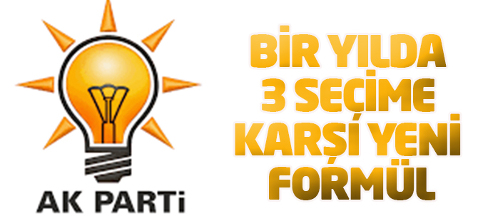 Bir yılda 3 seçime karşı yeni formül