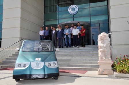 NEÜ Elektromobil yarışlarına iddialı olarak hazırlanıyor